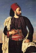 Leon Benouville, Portrait of Leconte de Floris in an Egyptian Army Uniform